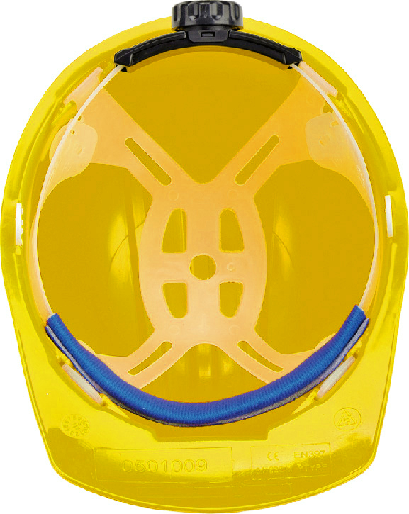 Topi Keledar Keselamatan Industri W-001 Kuning