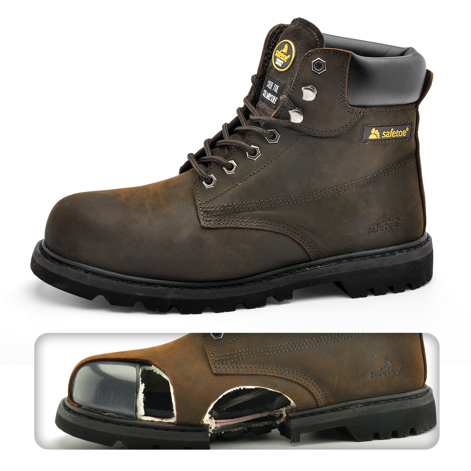 Kasut Keselamatan Insole Tahan Panas M-8179 Super 