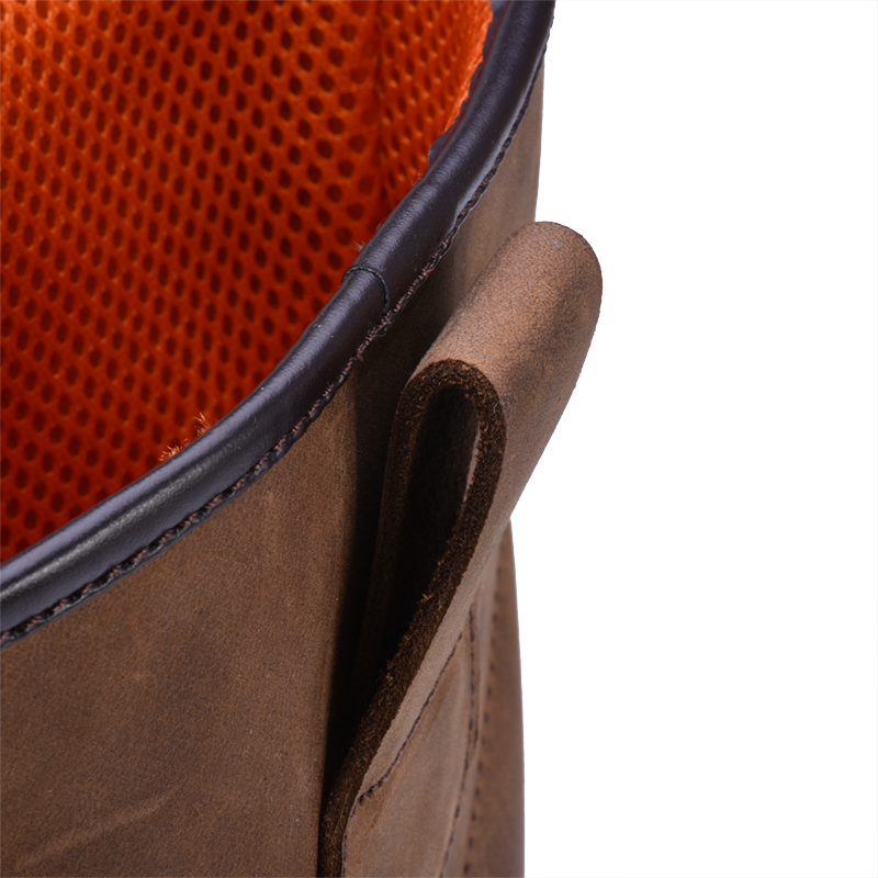 Kasut Keselamatan Jurukimpal Kerja Terbaik Tahan Lama Kasut Keselamatan Kimpalan Coklat Kelvar Midsole H-9437