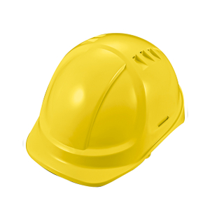 Topi Keledar Kerja Keselamatan Kuning W-037