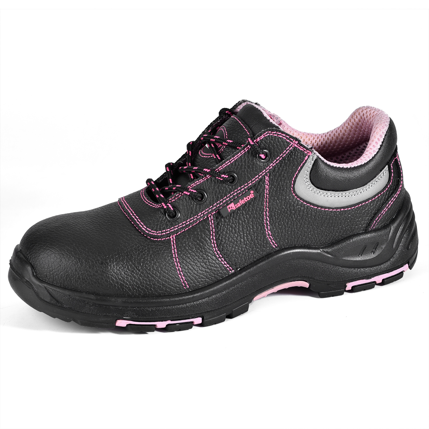 Kaki Keluli S3 Kasut Keselamatan L-7147PINK