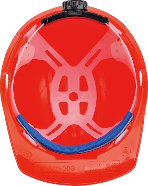 Topi Keledar Keselamatan Perlombongan W-001 Merah